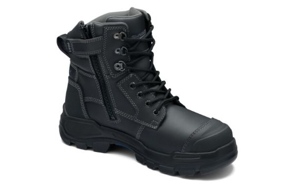 Picture of BLUNDSTONE 9061 UNISEX ROTOFLEX SAFETY BOOTS - BLACK